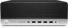 ПК HP ProDesk 600 G4 SFF i3 8100 (3.6)/8Gb/500Gb 7.2k/UHDG 630/Windows 10 Professional 64/GbitEth/180W/клавиатура/мышь/черный