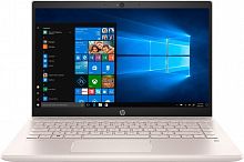 Ноутбук HP 14-ce0003ur Pentium 4415U/4Gb/1Tb/Intel HD Graphics 610/14"/IPS/FHD (1920x1080)/Windows 10 64/rose gold/WiFi/BT/Cam