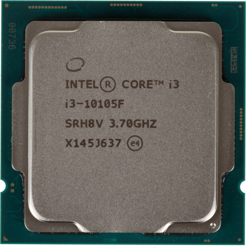 Процессор Intel Original Core i3 10105F Soc-1200 (BX8070110105F S RH8V) (3.7GHz) Box фото 7