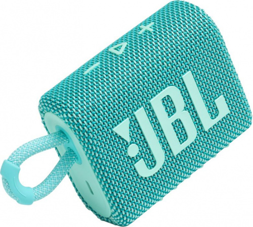 Колонка порт. JBL GO 3 бирюзовый 4.2W 1.0 BT (JBLGO3TEAL) фото 4