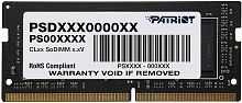 Память DDR4 8Gb 2133MHz Patriot PSD48G21332S RTL PC3-17000 CL15 SO-DIMM 260-pin 1.2В