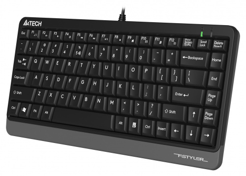 Клавиатура A4Tech Fstyler FKS11 черный/серый USB (FKS11 GREY) фото 8