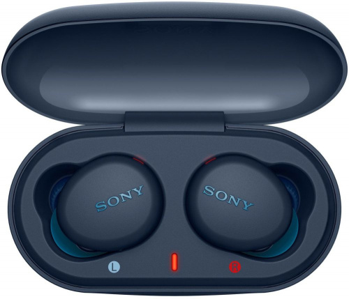 Гарнитура вкладыши Sony WF-XB700 синий беспроводные bluetooth в ушной раковине (WFXB700L.E) фото 2