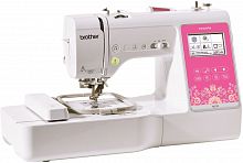 Швейно-вышивальная машина Brother M270 белый/розовый