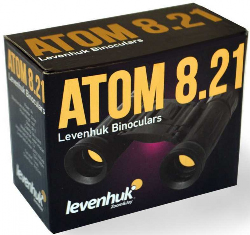 Бинокль Levenhuk 8-8x 21мм Atom 8x21 черный (67675) фото 4