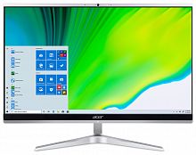 Моноблок Acer Aspire C22-1650 21.5" Full HD i5 1135G7 (2.4) 8Gb SSD512Gb Iris Xe CR Windows 10 WiFi BT 65W клавиатура мышь Cam серебристый 1920x1080