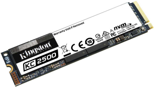 Накопитель SSD Kingston PCI-E x4 1Tb SKC2500M8/1000G KC2500 M.2 2280 фото 2