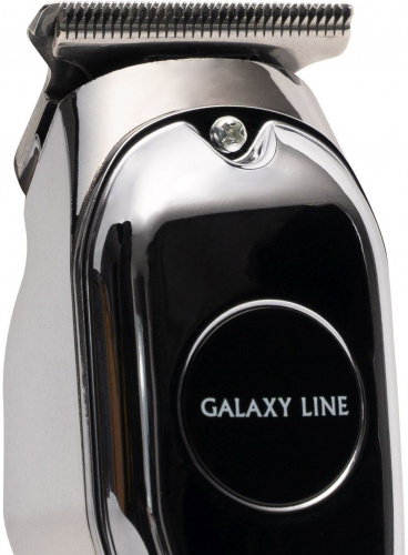 Машинка для стрижки Galaxy Line GL 4164 серебристый (насадок в компл:3шт) фото 5