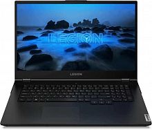 Ноутбук Lenovo Legion 5 17IMH05 Core i5 10300H/8Gb/SSD512Gb/NVIDIA GeForce GTX 1650 Ti 4Gb/17.3"/IPS/FHD (1920x1080)/noOS/black/WiFi/BT/Cam