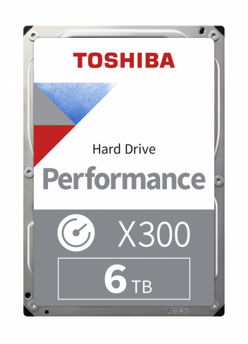 Жесткий диск Toshiba SATA-III 6Tb HDWR160UZSVA X300 (7200rpm) 256Mb 3.5"