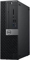 ПК Dell Optiplex 7060 SFF i7 8700 (3.2)/8Gb/1Tb 7.2k/SSD256Gb/RX 550 4Gb/DVDRW/Windows 10 Professional 64/GbitEth/260W/клавиатура/мышь/черный/серебристый