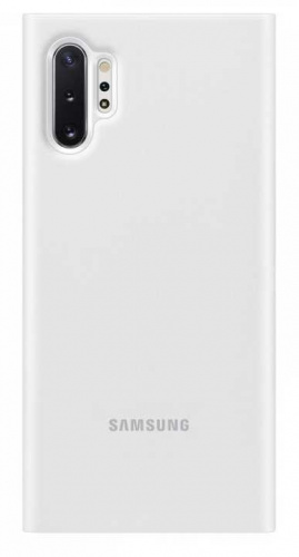 Чехол (флип-кейс) Samsung для Samsung Galaxy Note 10+ LED View Cover белый (EF-NN975PWEGRU) фото 2