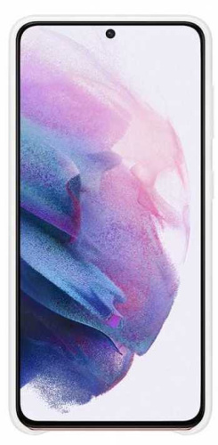 Чехол (клип-кейс) Samsung для Samsung Galaxy S21 Smart LED Cover белый (EF-KG991CWEGRU) фото 2