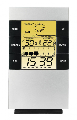 Термометр Hama TH-200 серебристый/черный фото 2
