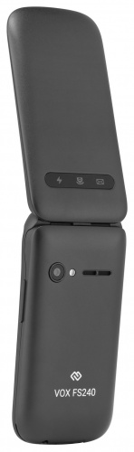 Мобильный телефон Digma VOX FS240 32Mb серый раскладной 2Sim 2.44" 240x320 0.08Mpix GSM900/1800 FM microSDHC max32Gb фото 4