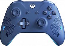 Геймпад Беспроводной Microsoft Sport синий для: Xbox One (WL3-00146)