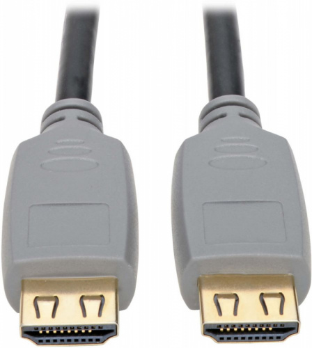 Кабель аудио-видео Tripplite HDMI (m)/HDMI (m) 0.9м. Позолоченные контакты черный/серый (P568-003-2A) фото 2