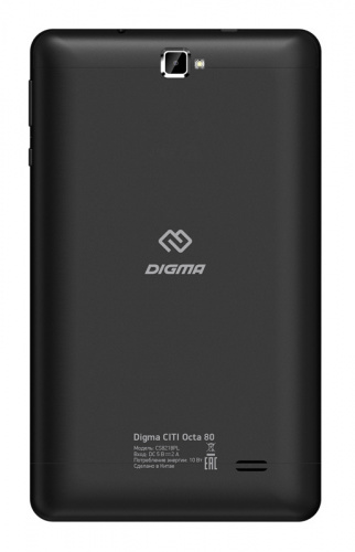 Планшет Digma CITI Octa 80 SC9863 (1.6) 8C RAM4Gb ROM64Gb 8" IPS 1920x1200 3G 4G Android 9.0 черный 5Mpix 2Mpix BT GPS WiFi Touch microSD 128Gb minUSB 4000mAh фото 2