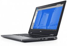 Ноутбук Dell Precision 7530 Xeon E-2186M/32Gb/SSD512Gb+512Gb/nVidia Quadro P4200 8Gb/15.6"/IGZO/UHD (3840x2160)/Windows 10 Professional 64/black/WiFi/Cam
