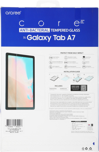 Защитное стекло для экрана Samsung araree Sub Core Premium Tempered Glass Samsung Galaxy Tab A7 1шт. (GP-TTT505KDATR) фото 2