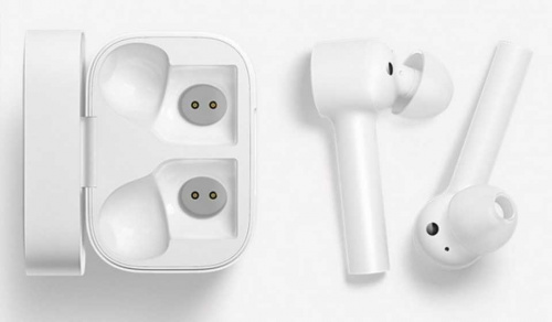 Гарнитура вкладыши Xiaomi Mi True Wireless Earphones белый беспроводные bluetooth в ушной раковине (ZBW4485GL) фото 3