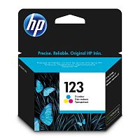 Картридж струйный HP 123 F6V16AE многоцветный (100стр.) для HP DJ 2130/2620/2630/2632/3639