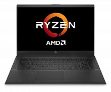 Ноутбук HP 17-cp0100ur Ryzen 3 3250U 8Gb SSD512Gb AMD Radeon 17.3" SVA HD+ (1600x900) Windows 10 black WiFi BT Cam