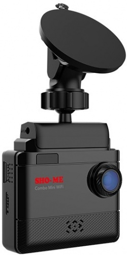 Видеорегистратор с радар-детектором Sho-Me Combo Mini WiFi GPS ГЛОНАСС черный фото 10