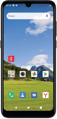 Смартфон Philips S566 32Gb 3Gb черный моноблок 3G 4G 2Sim 6.08" 720x1560 Android 10 12Mpix 802.11 b/g/n GPS GSM900/1800 GSM1900 TouchSc MP3 FM A-GPS microSD max128Gb