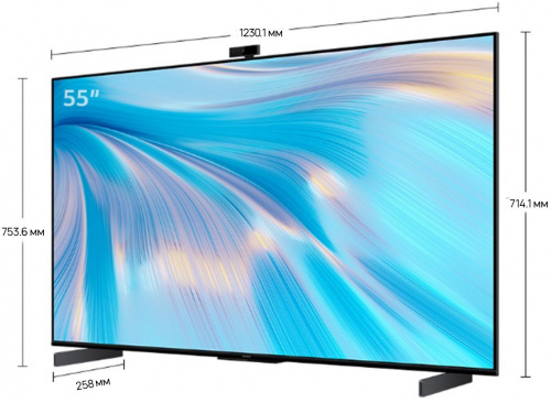 Телевизор LED Huawei 55" Vision S черный Ultra HD 120Hz USB WiFi Smart TV (RUS) фото 14