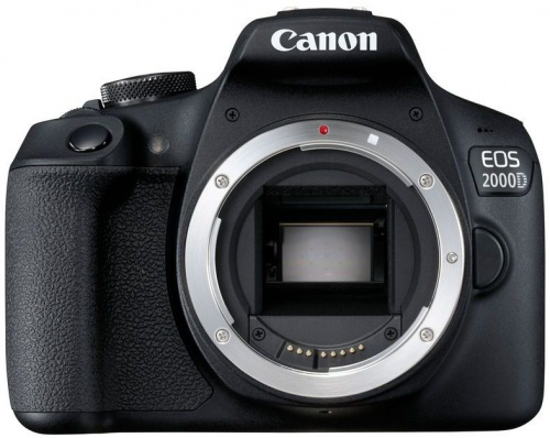 Зеркальный Фотоаппарат Canon EOS 2000D черный 24.1Mpix 18-55mm f/3.5-5.6 III 3" 1080p Full HD SDXC Li-ion (с объективом) фото 4