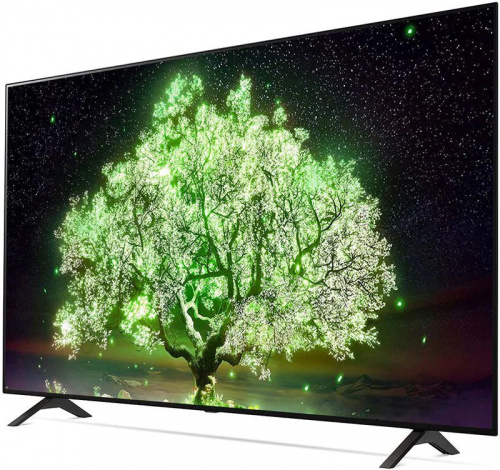 Телевизор OLED LG 65" OLED65A1RLA темно-серый Ultra HD 60Hz DVB-T DVB-T2 DVB-C DVB-S DVB-S2 USB WiFi Smart TV (RUS) фото 2