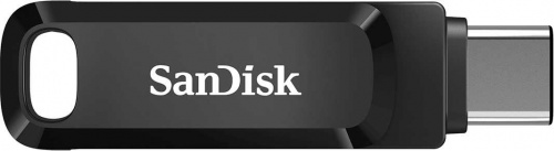 Флеш Диск Sandisk 128GB Ultra Dual Drive Go SDDDC3-128G-G46 USB3.1 черный фото 2