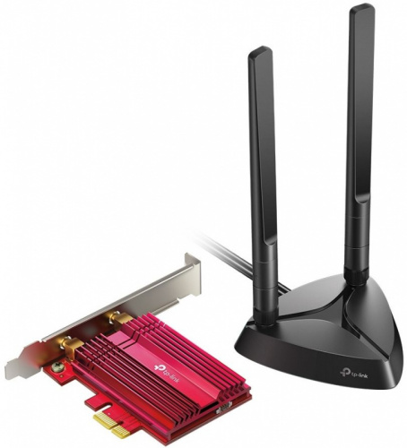 Сетевой адаптер Wi-Fi + Bluetooth TP-Link Archer TX3000E AX3000 PCI Express (ант.внеш.съем) 2ант.
