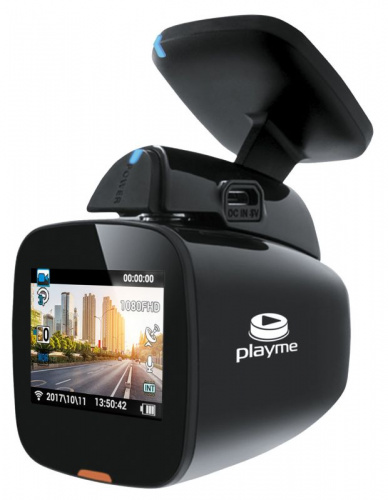 Видеорегистратор Playme UNI черный 2Mpix 1080x1920 1080p 150гр. GPS NTK96658 фото 4
