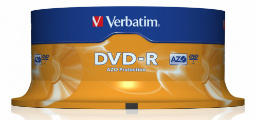 Диск DVD-RW Verbatim 4.7Gb 4x Cake Box (10шт) (43552) фото 3
