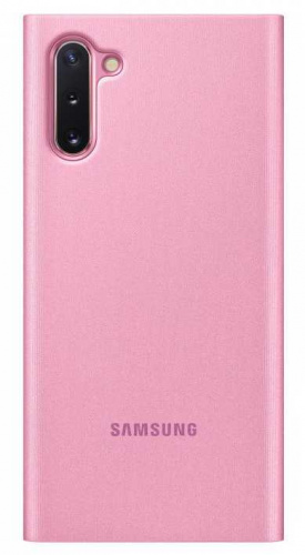 Чехол (флип-кейс) Samsung для Samsung Galaxy Note 10 Clear View Cover розовый (EF-ZN970CPEGRU) фото 2