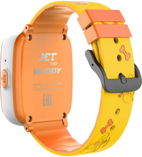Смарт-часы Jet Kid Buddy 1.44" TFT желтый (BUDDY YELLOW) фото 3