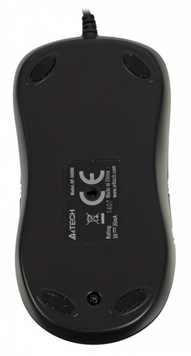 Мышь A4Tech OP-560NU черный оптическая (1200dpi) USB (3but) фото 2