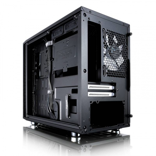 Корпус Fractal Design Define Nano S черный/черный без БП miniITX 4x120mm 3x140mm 2xUSB3.0 audio bott PSU фото 2