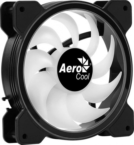 Вентилятор Aerocool Saturn 12F 120x120mm 4-pin (Molex)20dB 140gr LED Ret фото 8