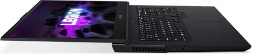 Ноутбук Lenovo Legion 5 17ACH6H Ryzen 7 5800H 16Gb SSD512Gb NVIDIA GeForce RTX 3060 6Gb 17.3" IPS FHD (1920x1080) noOS dk.blue WiFi BT Cam фото 9
