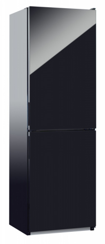 Холодильник Nordfrost NRG 119NF 242 черное стекло (двухкамерный)