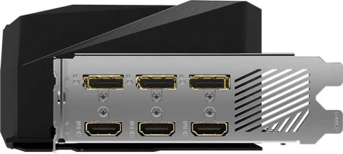 Видеокарта Gigabyte PCI-E 4.0 GV-N307TAORUS M-8GD NVIDIA GeForce RTX 3070TI 8192Mb 256 GDDR6X 1875/19000 HDMIx3 DPx3 HDCP Ret фото 2