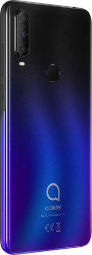 Смартфон Alcatel 5029Y 3L 64Gb 4Gb синий моноблок 3G 4G 2Sim 6.22" 720x1520 Android 10 48Mpix 802.11 b/g/n NFC GPS GSM900/1800 GSM1900 TouchSc MP3 FM A-GPS microSD max128Gb фото 6