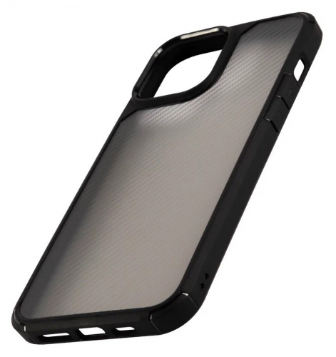 Чехол (клип-кейс) для Apple iPhone 13 Pro Max Carbon Design Usams US-BH775 черный (матовый) (УТ000028128) фото 3
