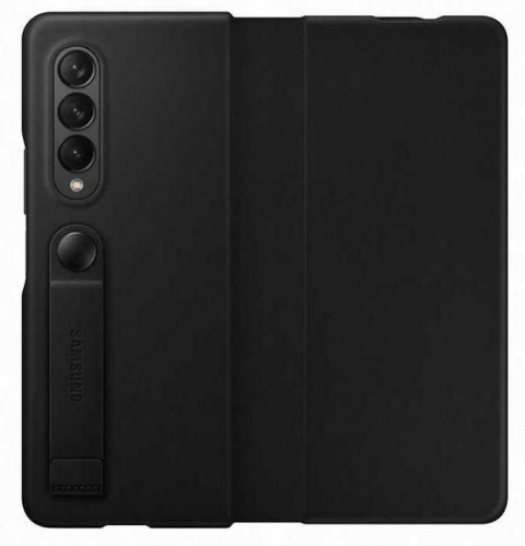 Чехол (флип-кейс) Samsung для Samsung Galaxy Z Fold3 Leather Flip Cover черный (EF-FF926LBEGRU) фото 8