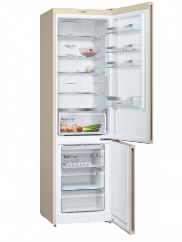 Холодильник Bosch KGN39VK22R бежевый (двухкамерный) фото 2