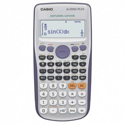 Калькулятор научный Casio FX-570ESPLUS серый 10-разр.