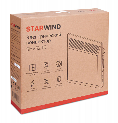 Конвектор Starwind SHV5210 1000Вт белый фото 3